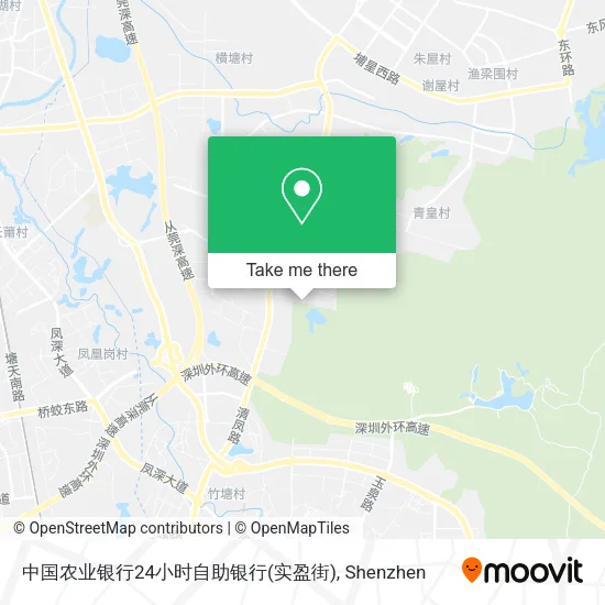中国农业银行24小时自助银行(实盈街) map