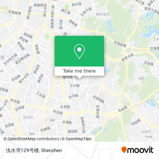 浅水湾129号楼 map