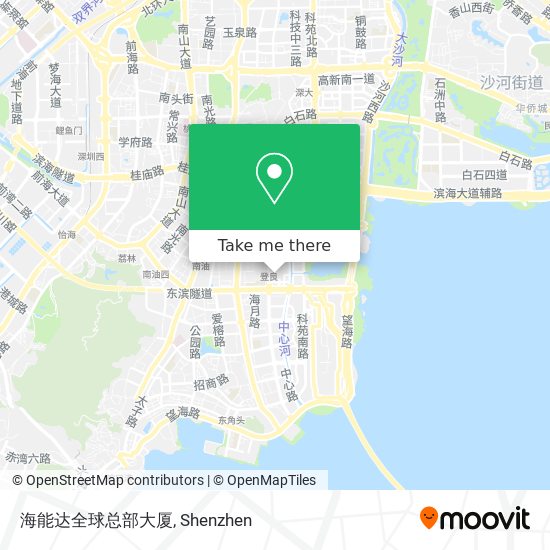 海能达全球总部大厦 map