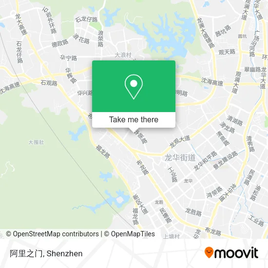 阿里之门 map