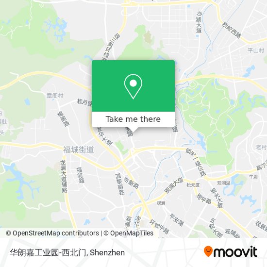 华朗嘉工业园-西北门 map