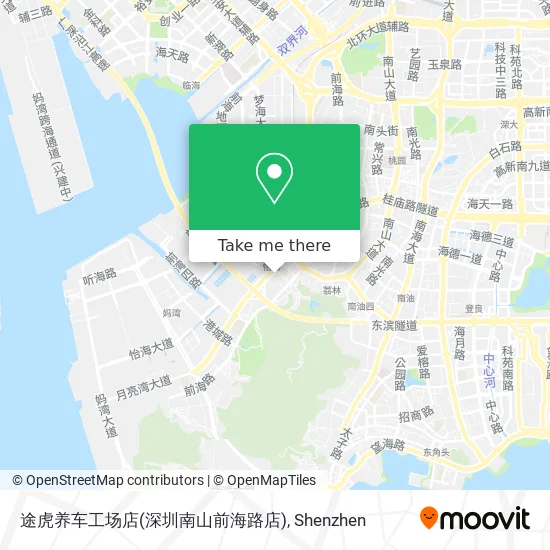 途虎养车工场店(深圳南山前海路店) map