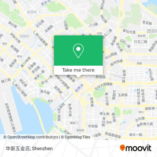 华新五金店 map