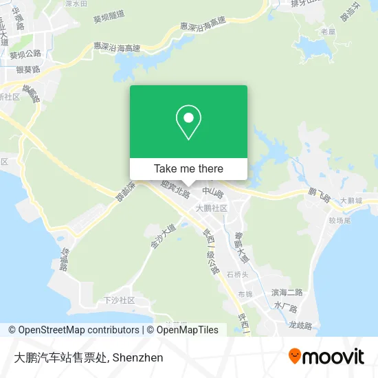 大鹏汽车站售票处 map