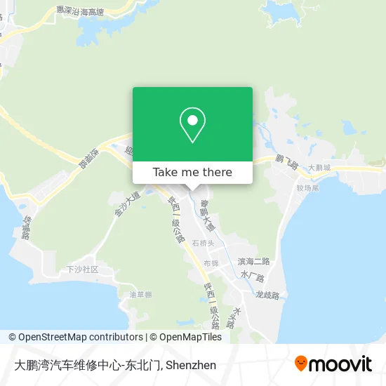 大鹏湾汽车维修中心-东北门 map