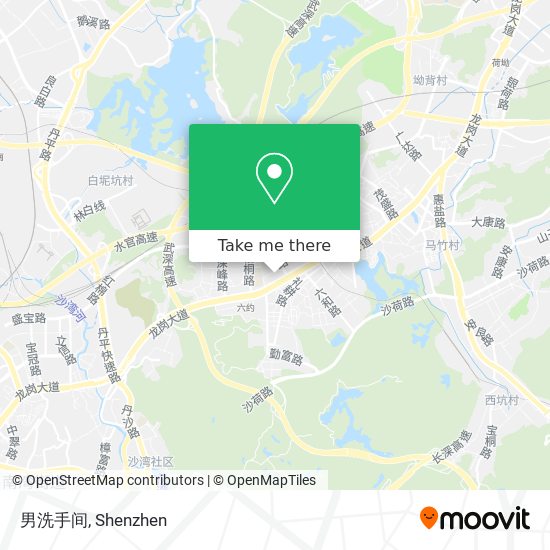 男洗手间 map