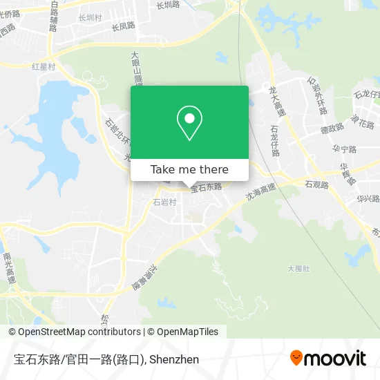 宝石东路/官田一路(路口) map