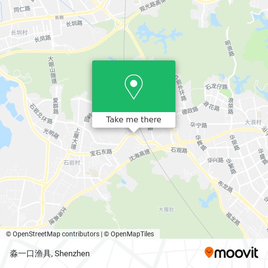 淼一口渔具 map