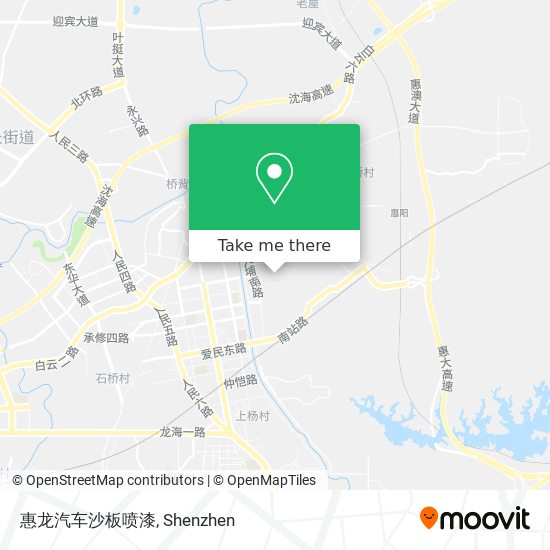 惠龙汽车沙板喷漆 map