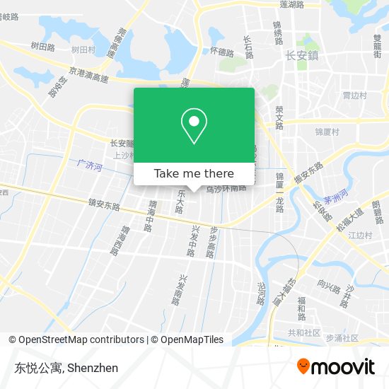 东悦公寓 map