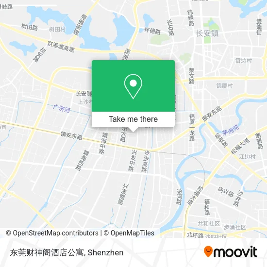 东莞财神阁酒店公寓 map