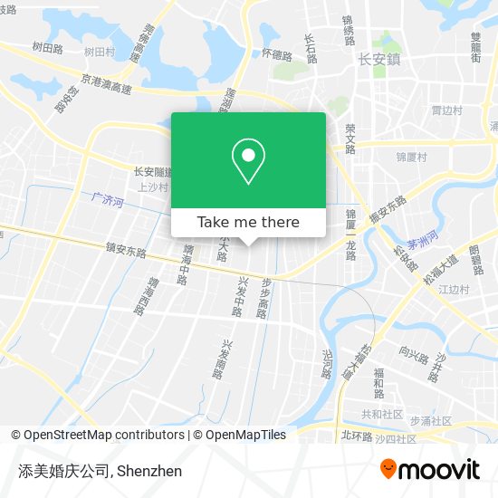 添美婚庆公司 map