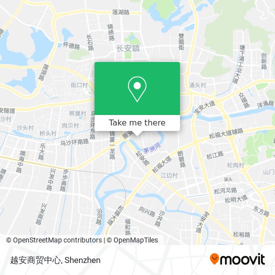 越安商贸中心 map