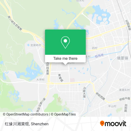 红缘川湘菜馆 map