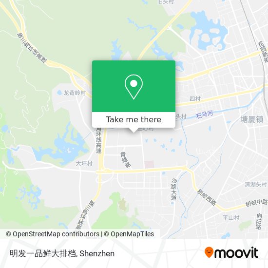明发一品鲜大排档 map