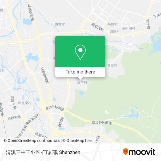 清溪三中工业区-门诊部 map