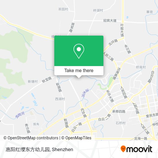 惠阳红缨东方幼儿园 map