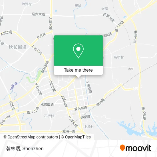 瀚林居 map