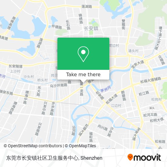 东莞市长安镇社区卫生服务中心 map