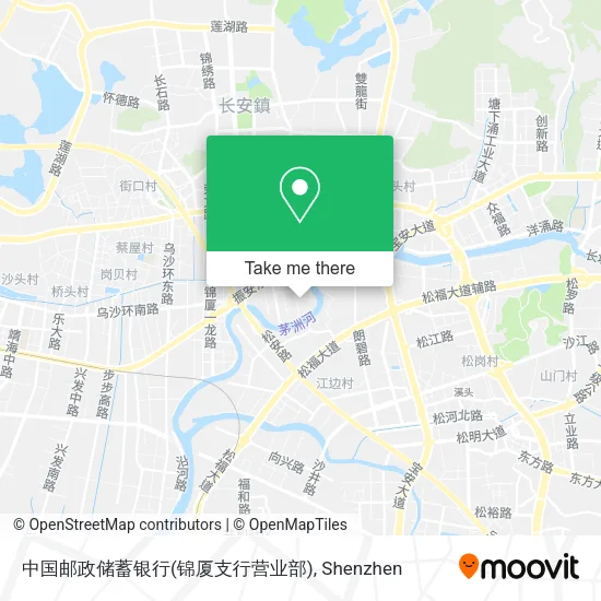 中国邮政储蓄银行(锦厦支行营业部) map