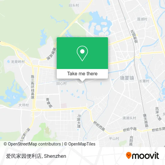 爱民家园便利店 map