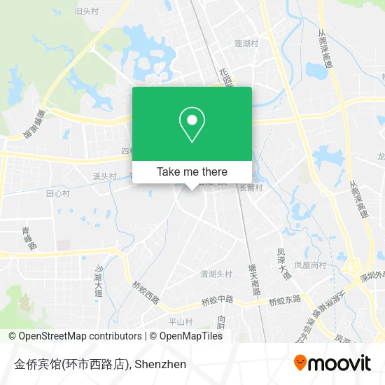 金侨宾馆(环市西路店) map