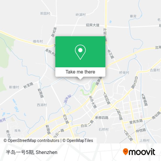半岛一号5期 map