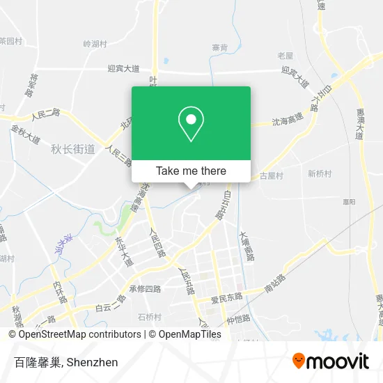 百隆馨巢 map