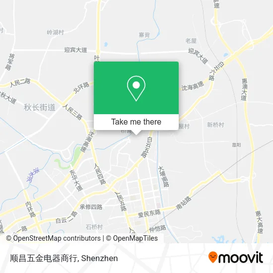 顺昌五金电器商行 map