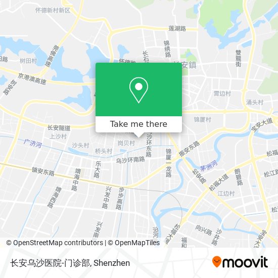 长安乌沙医院-门诊部 map