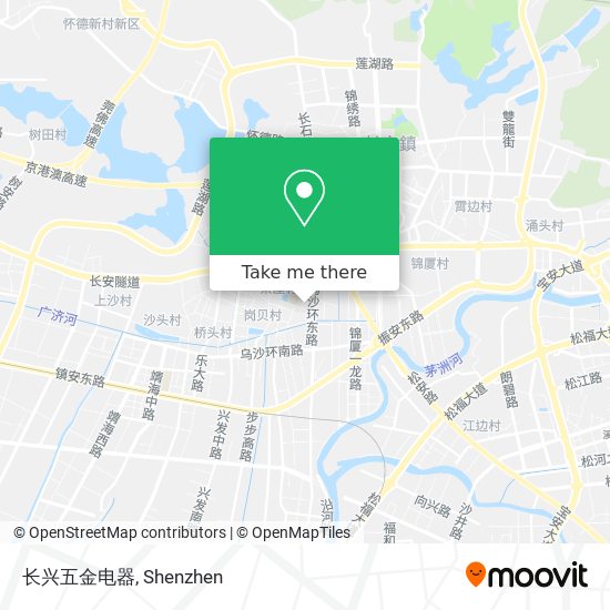长兴五金电器 map