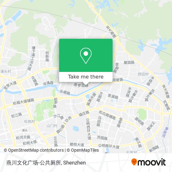 燕川文化广场-公共厕所 map