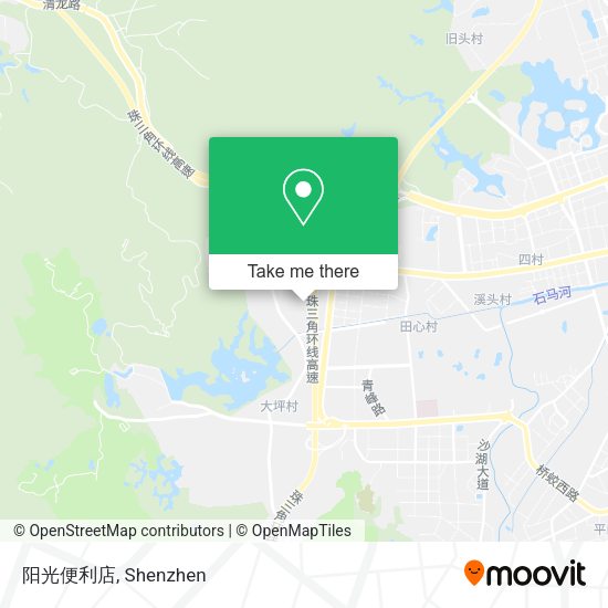 阳光便利店 map