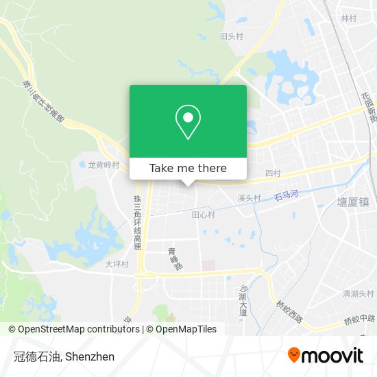 冠德石油 map