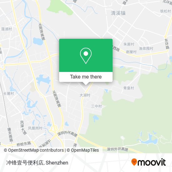冲锋壹号便利店 map
