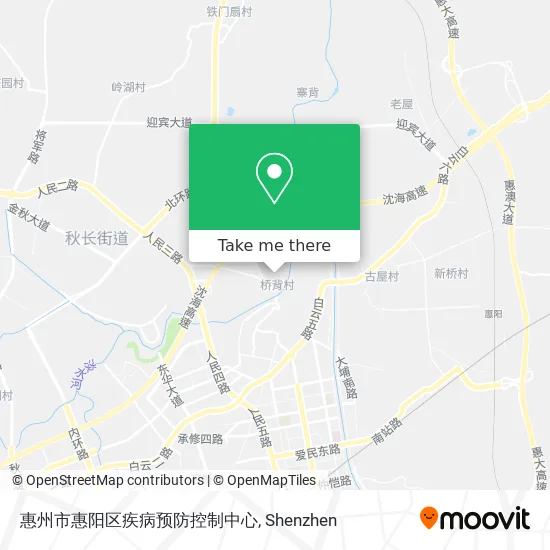 惠州市惠阳区疾病预防控制中心 map