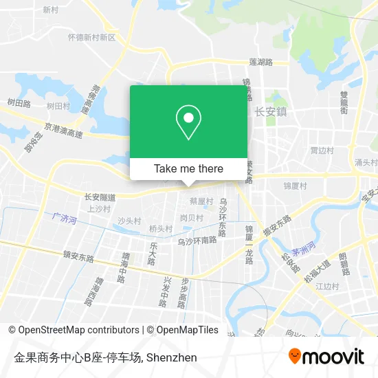 金果商务中心B座-停车场 map
