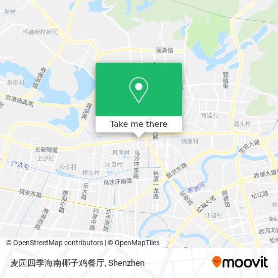 麦园四季海南椰子鸡餐厅 map