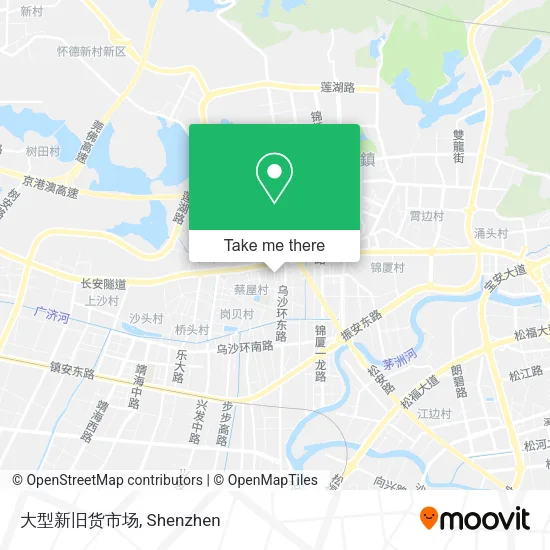 大型新旧货市场 map
