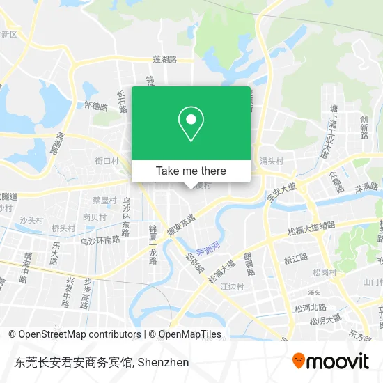 东莞长安君安商务宾馆 map