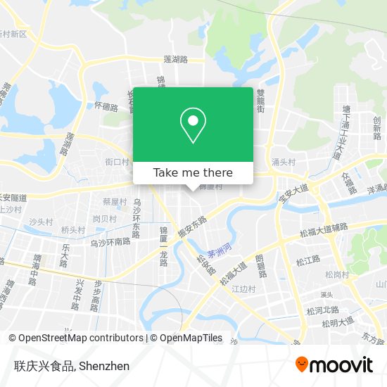 联庆兴食品 map