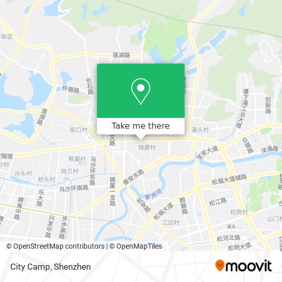 City  Camp map