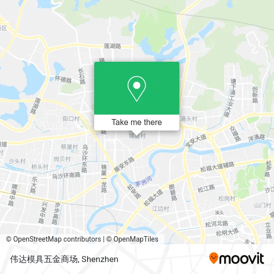 伟达模具五金商场 map