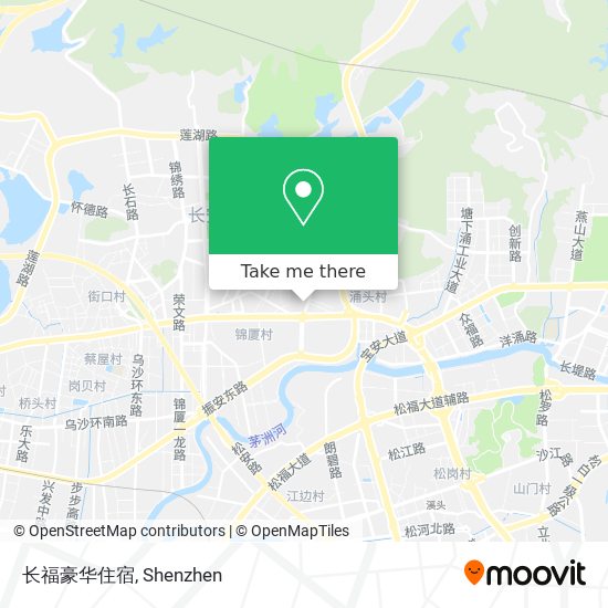 长福豪华住宿 map