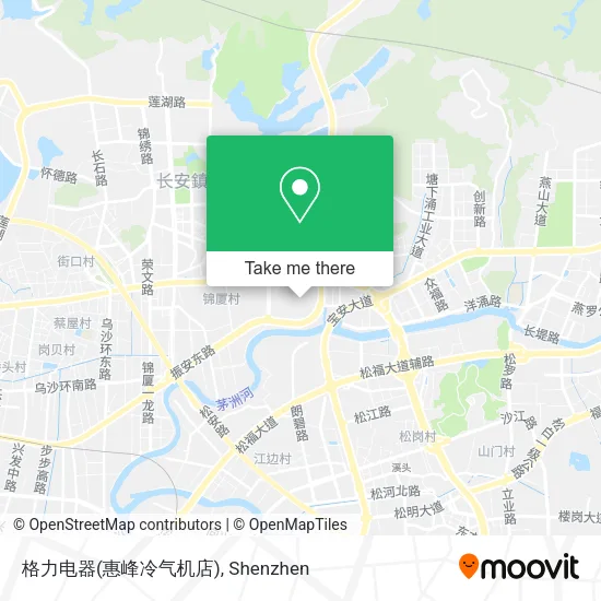 格力电器(惠峰冷气机店) map
