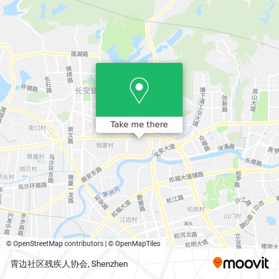 霄边社区残疾人协会 map