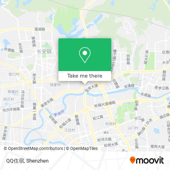 QQ住宿 map