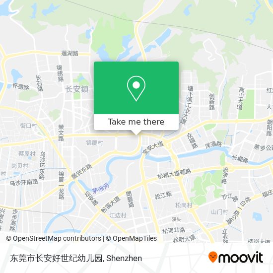 东莞市长安好世纪幼儿园 map