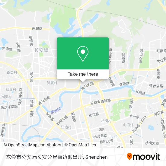 东莞市公安局长安分局霄边派出所 map