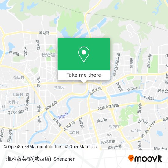 湘雅蒸菜馆(咸西店) map